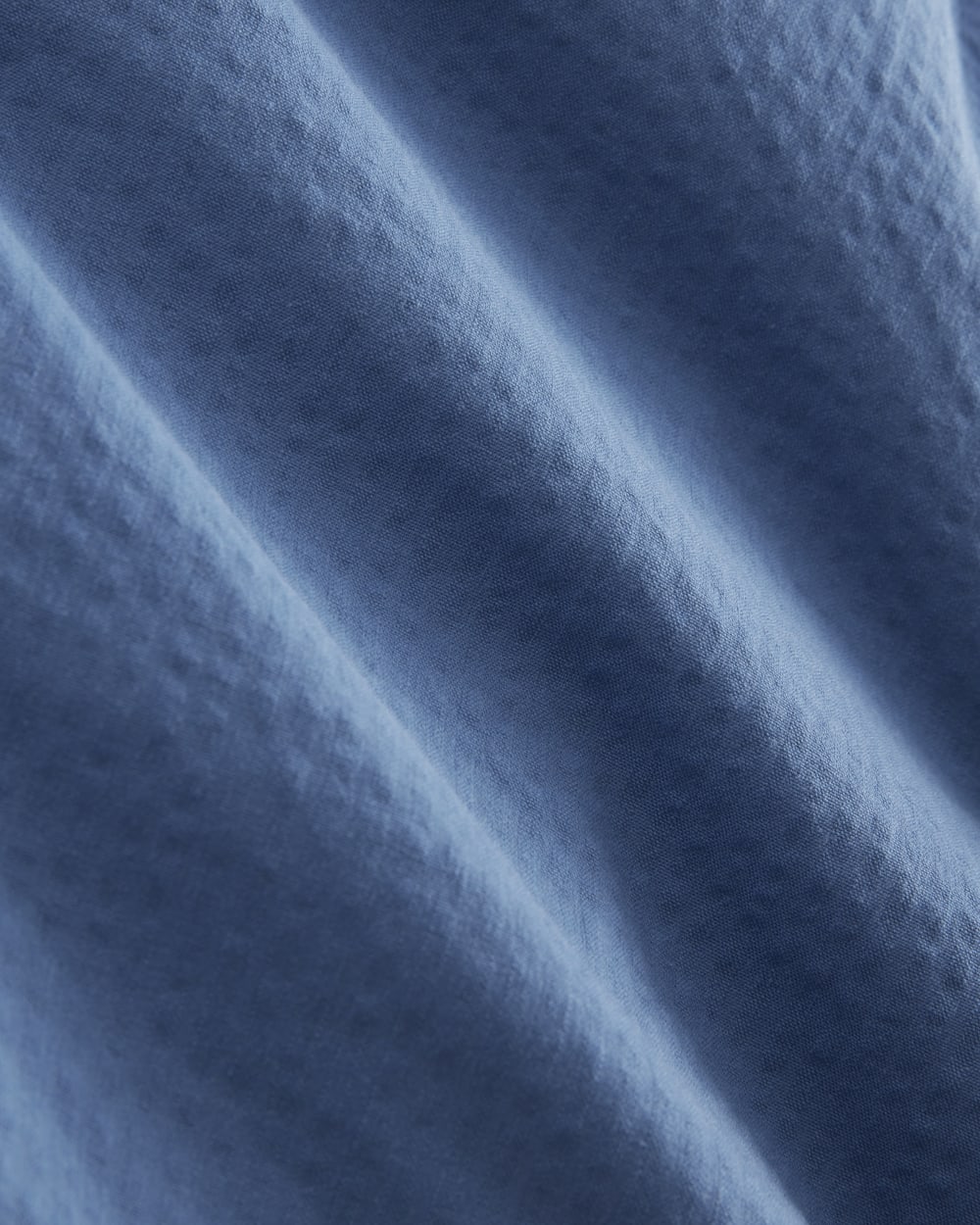 The Seersucker Pull-On Short | Soft Cobalt