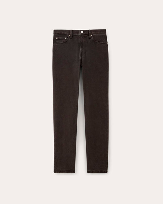 The Organic Cotton Straight-Leg Jean | Washed Black