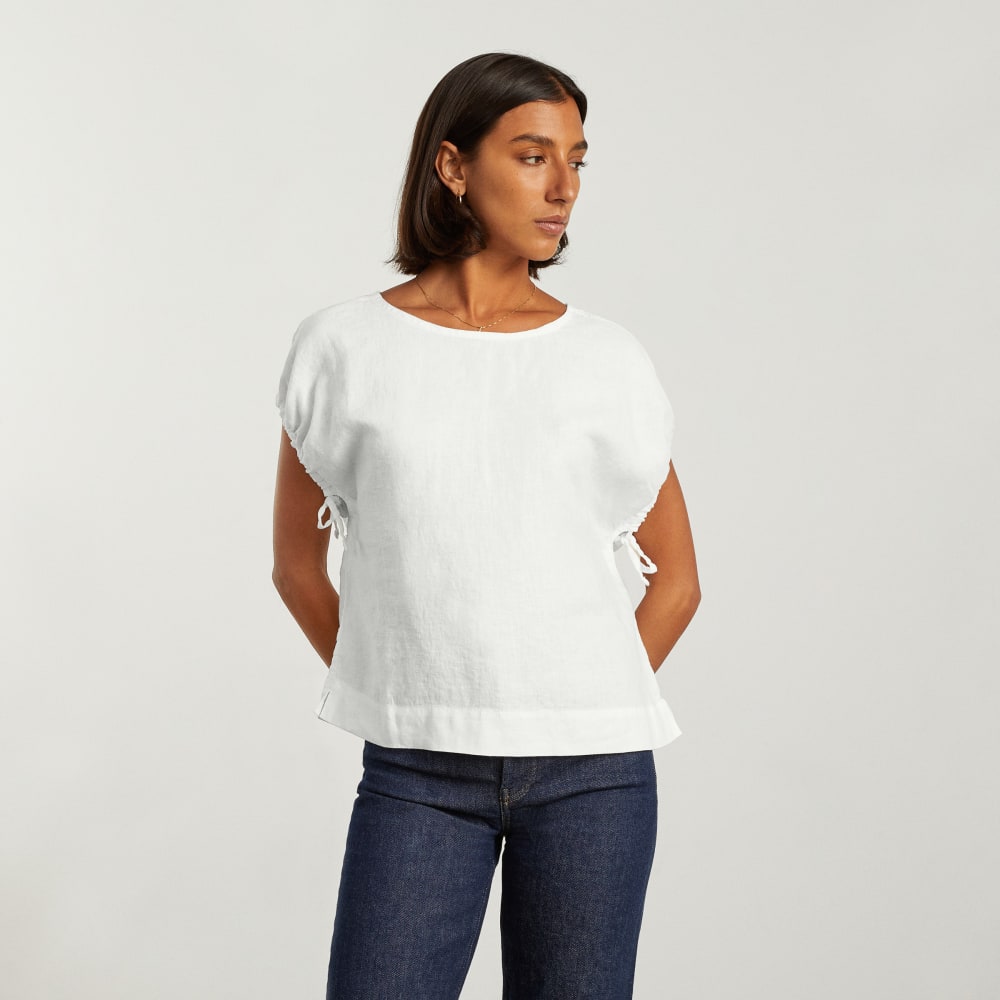 The Drawstring Tunic | White
