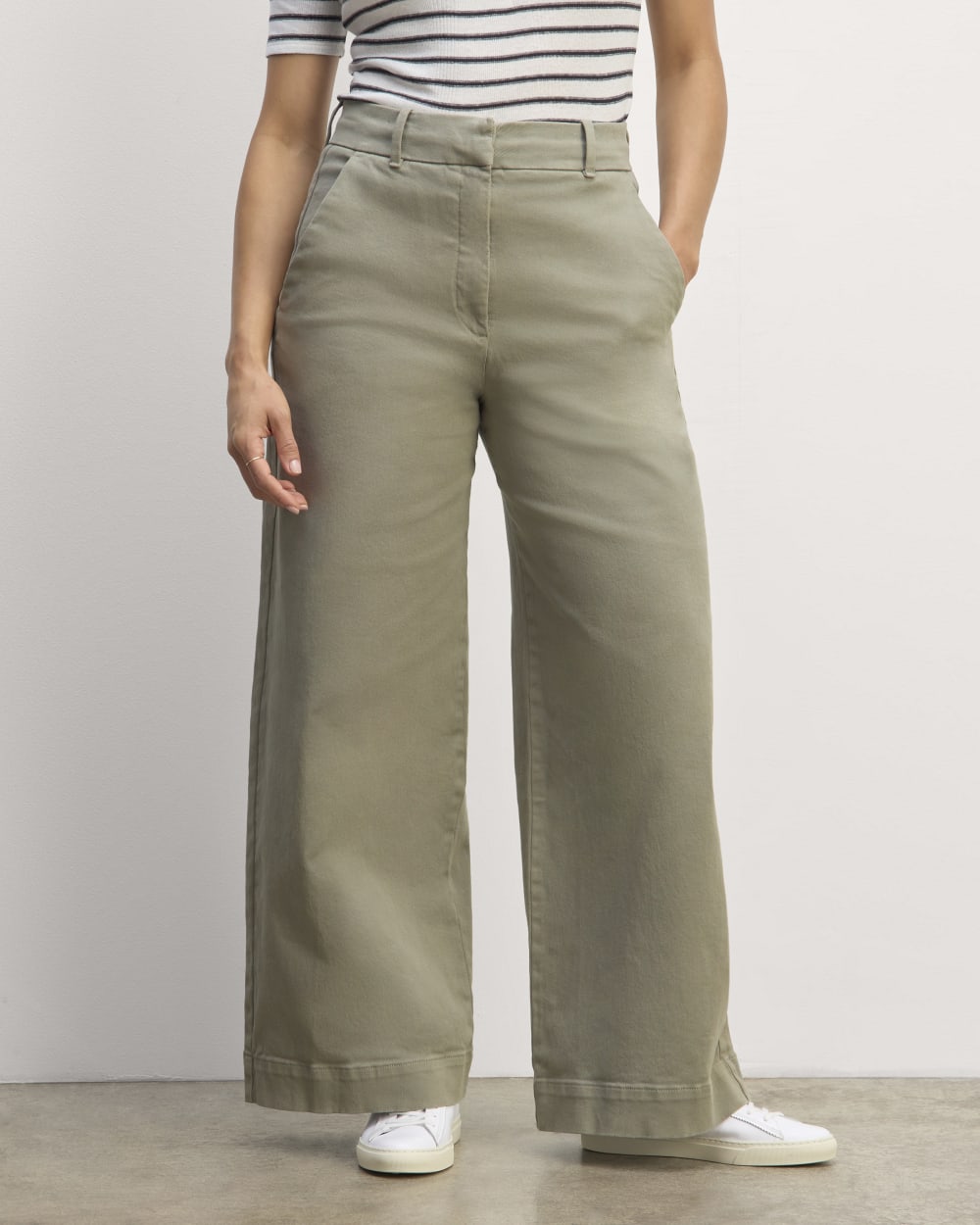 The Phoebe Trouser | Sage Green