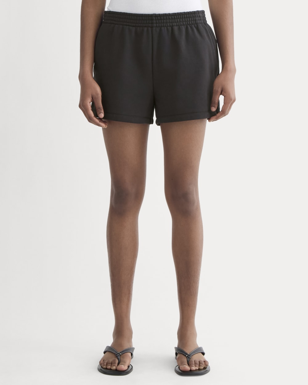 The Off Duty French Terry Short | Black