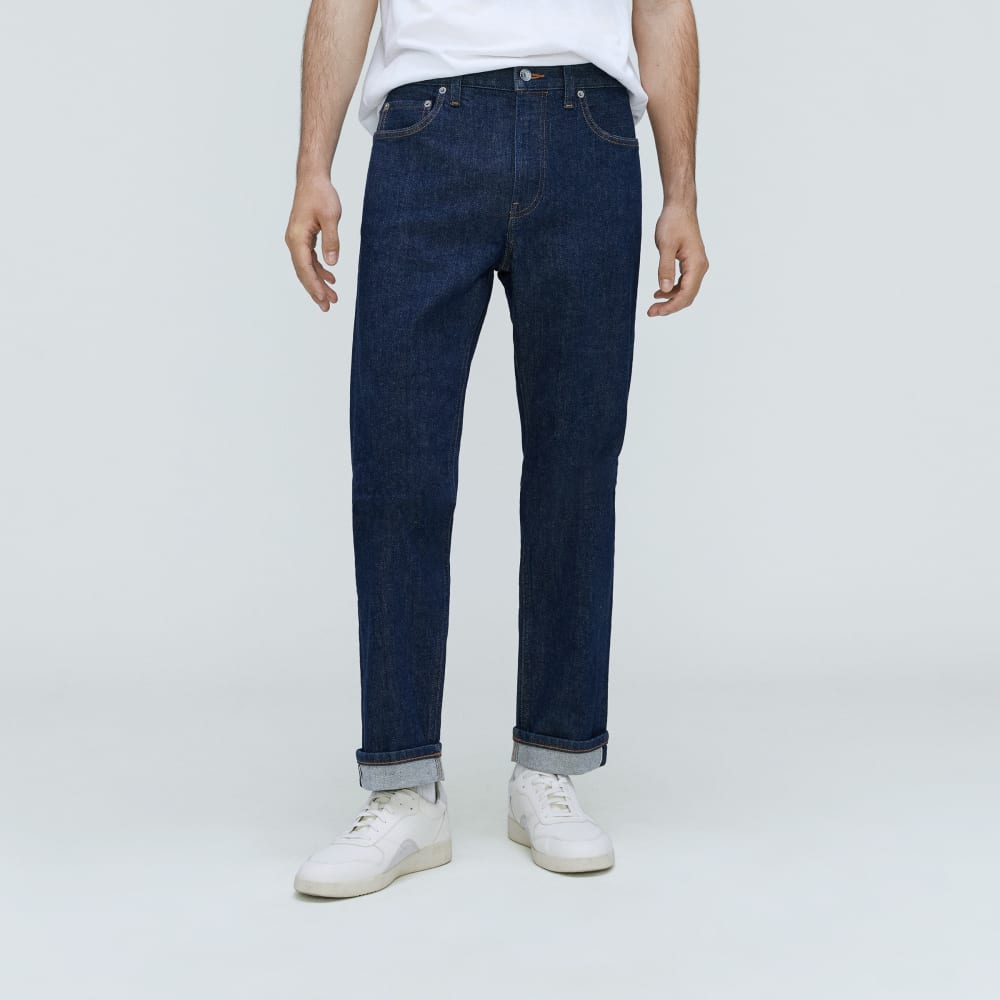 The Selvedge Straight Fit Jean | Indigo Rinse