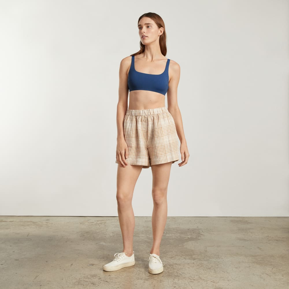 The Square-Neck Bikini Top | Blue Dusk