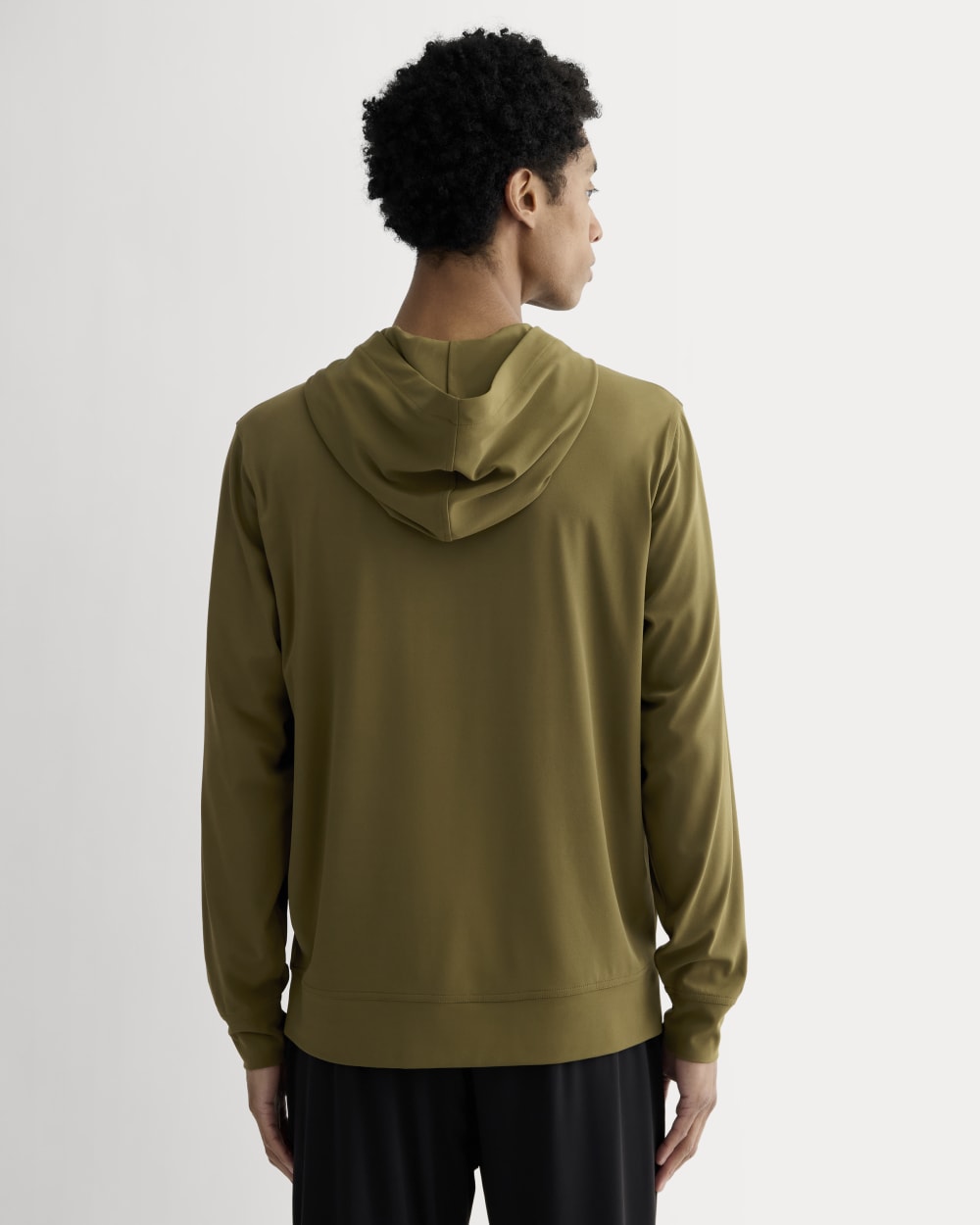 The Off-Duty Tech Hoodie | Olive