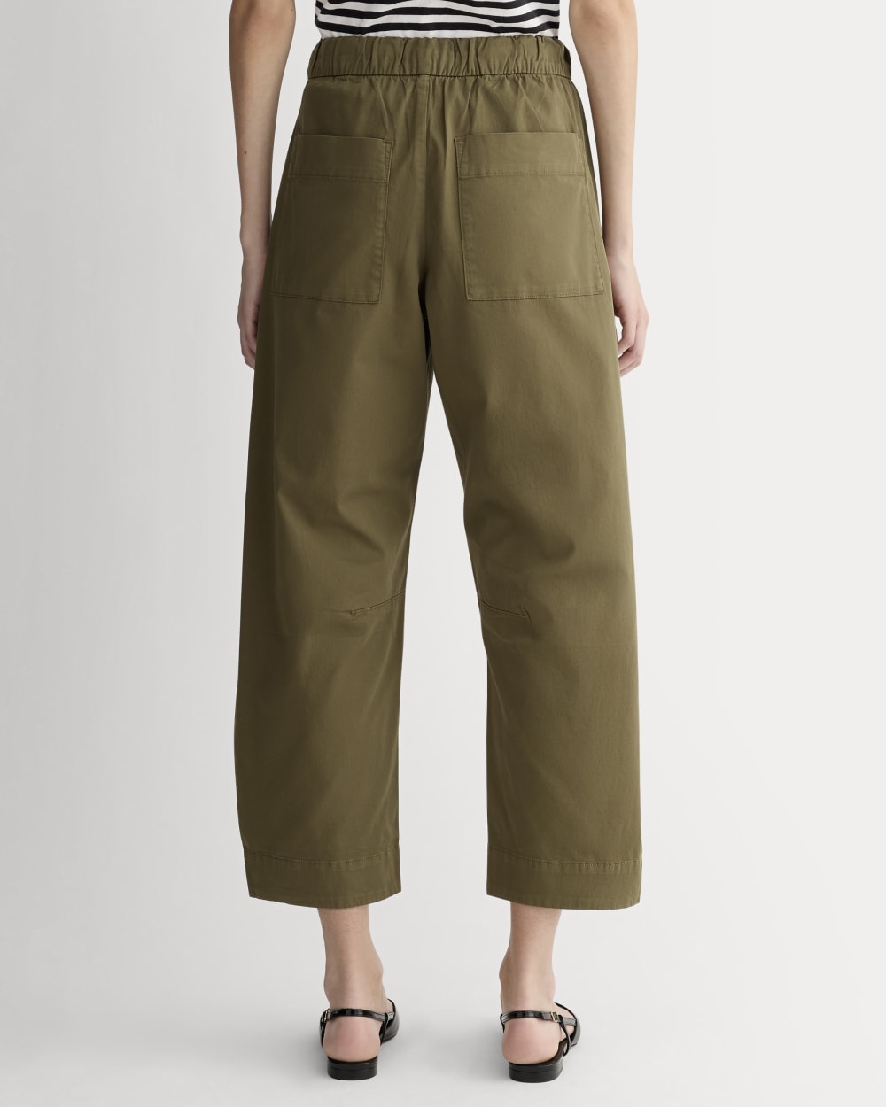 The Easy Barrel Pant | Olive