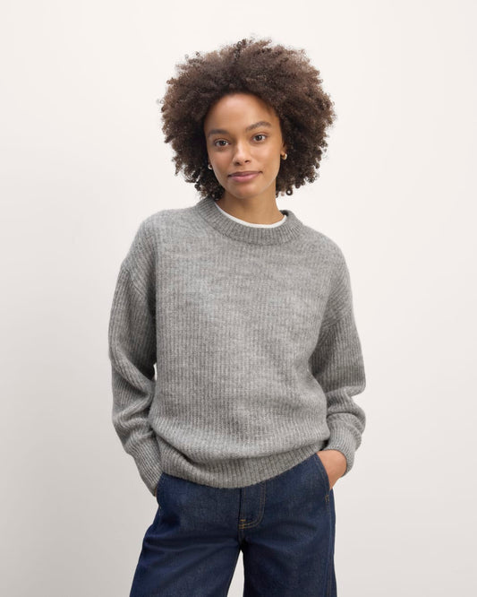 The Cocoon Crew in Alpaca | Heather Stone Grey