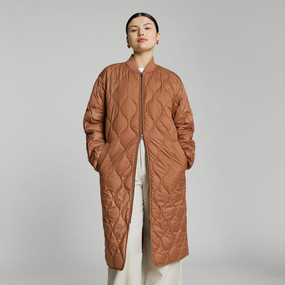 The ReNew Long Liner | Tawny Brown