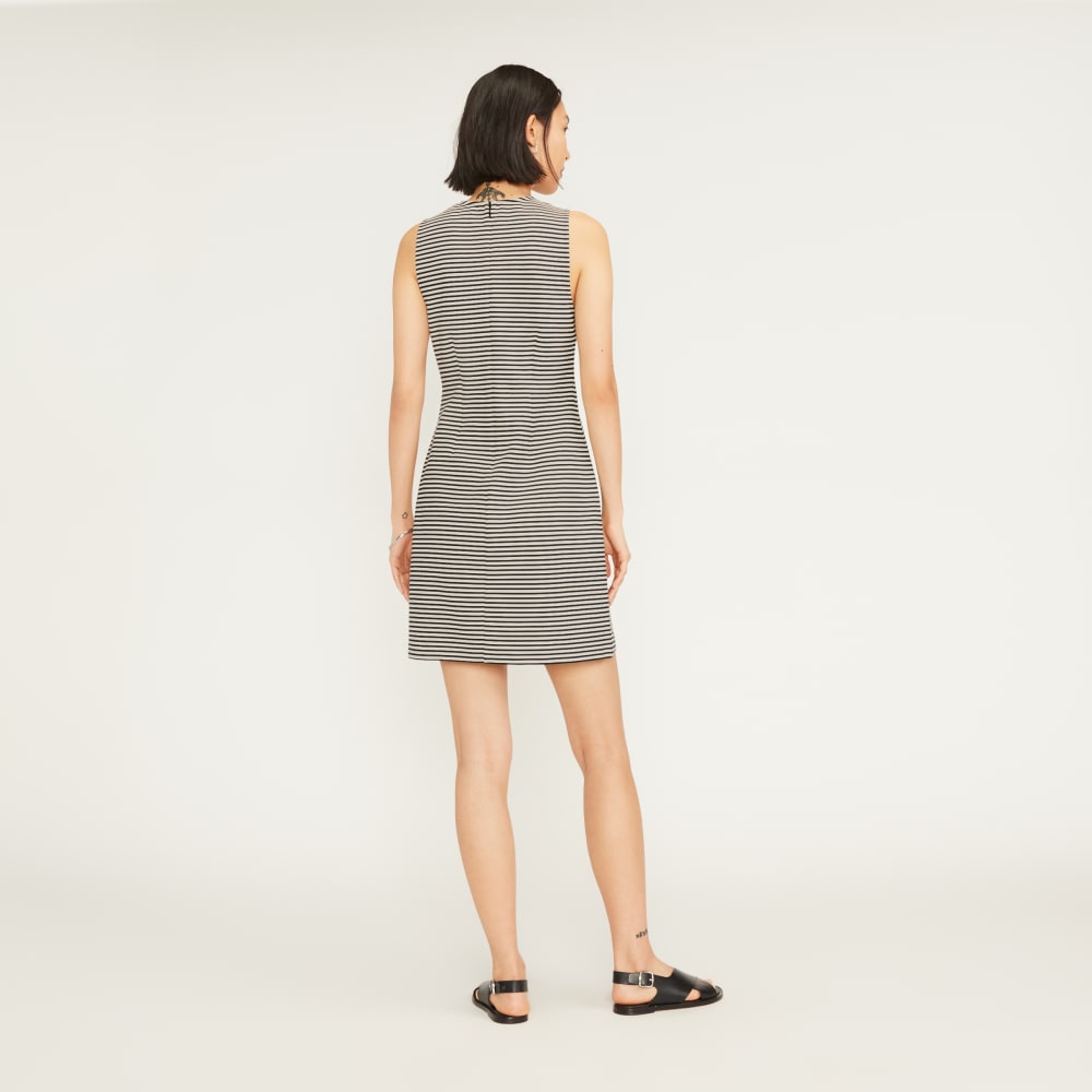 The Dream '90s Shift Dress | Parchment / Black