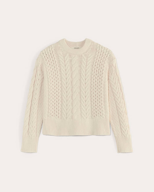 The Cable Sweater in Everyday Cotton | Canvas
