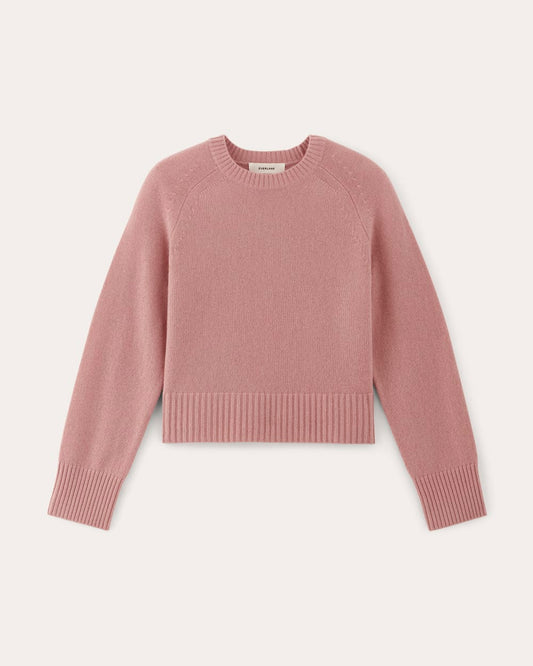 The Boxy Crew in Cashmere | Clay Pink