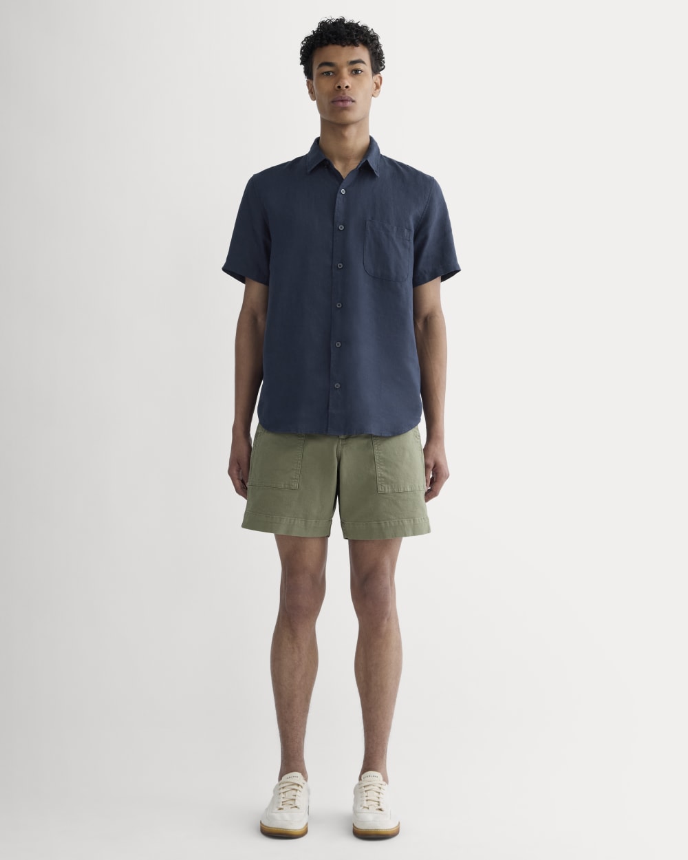 The Canvas Relaxed Short | Lichen Green