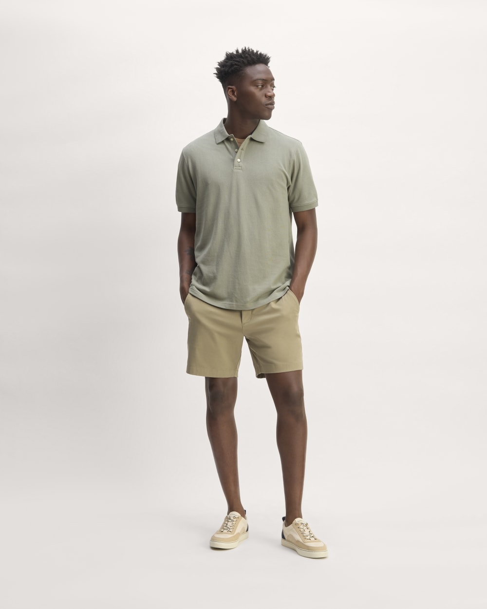 The Pique Polo | Sage Green