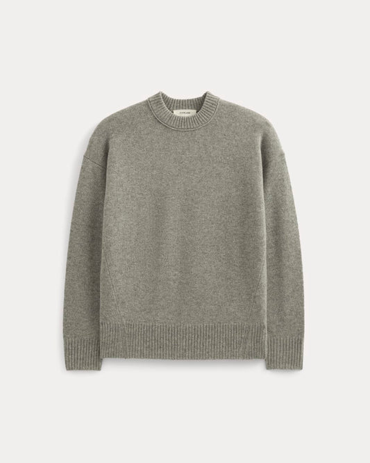 Cashmere Boyfriend Sweater | Husky Gray