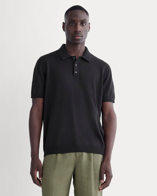 No-Sweat Polo | Black