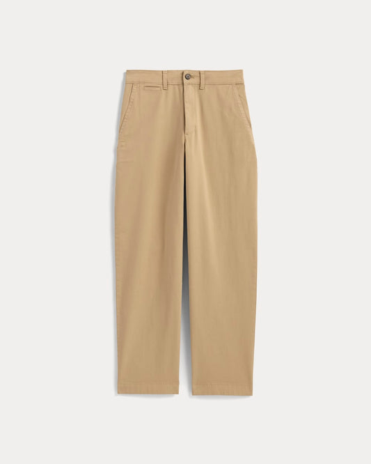 The Wide-Leg Chino | Classic Khaki