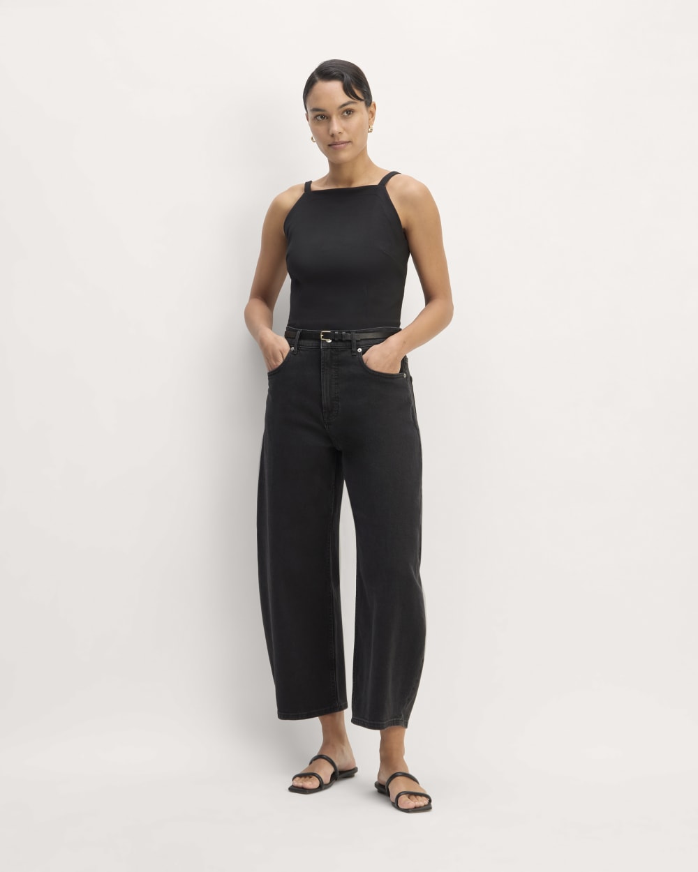 The Dream High-Neck Tank | Black