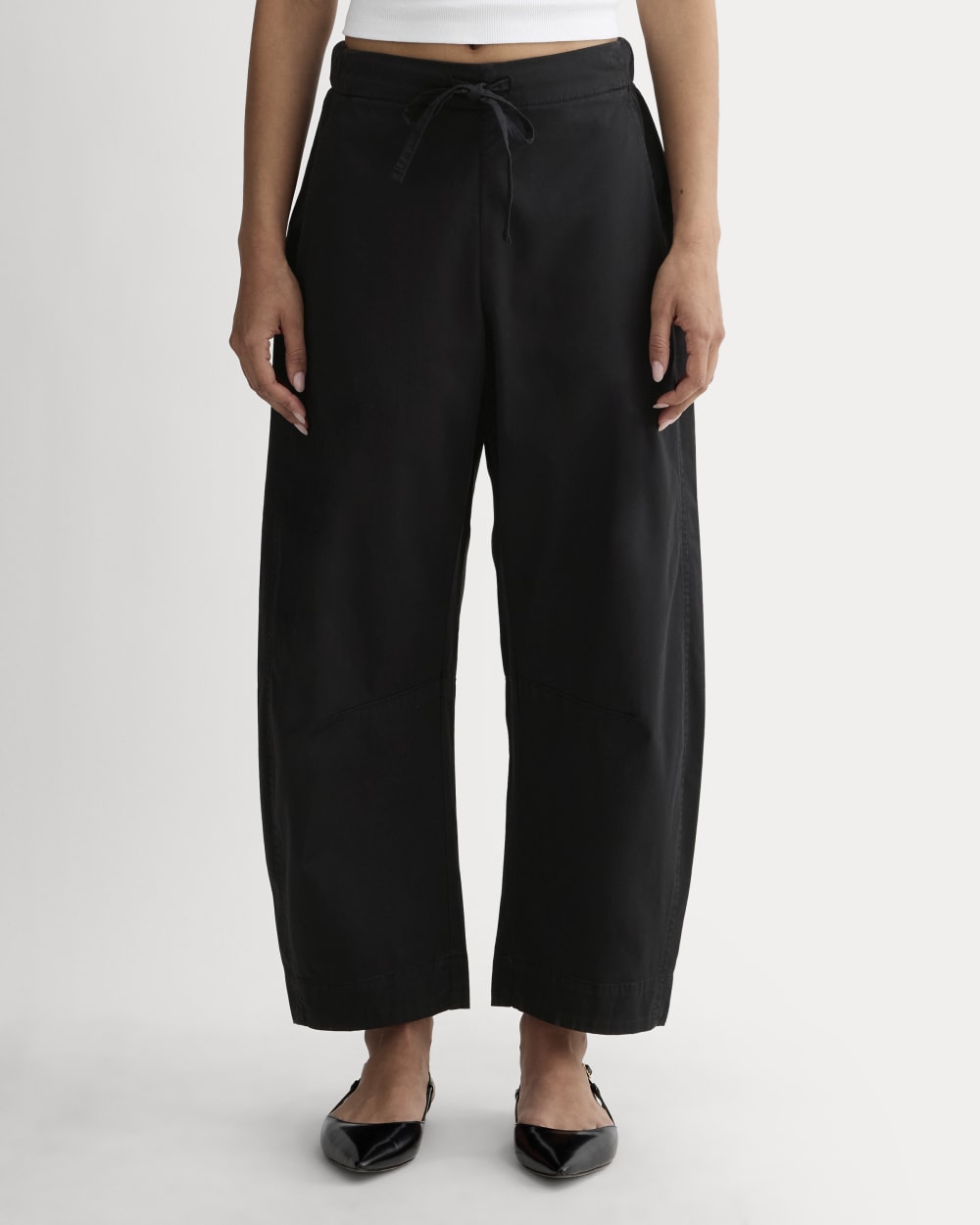 The Easy Barrel Pant | Black