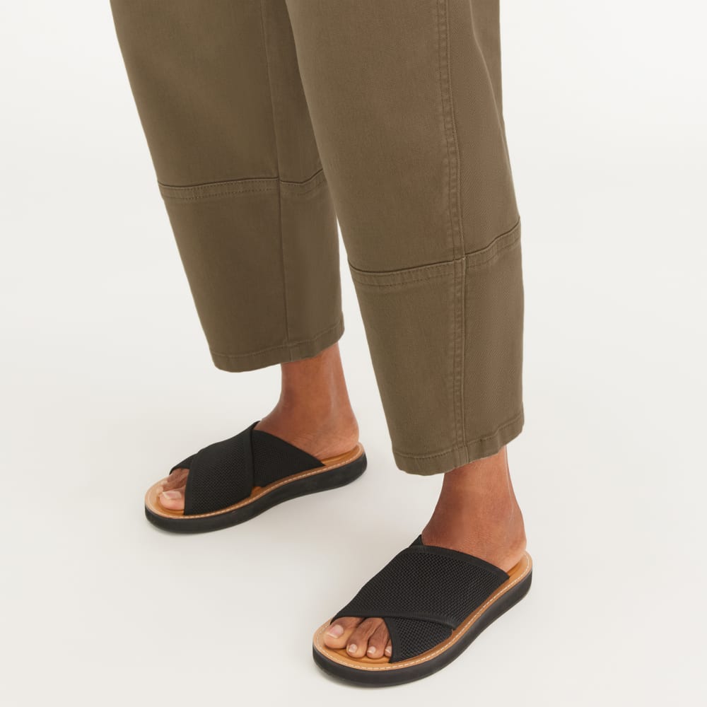 The Utility Barrel Pant | Dark Moss | Regular