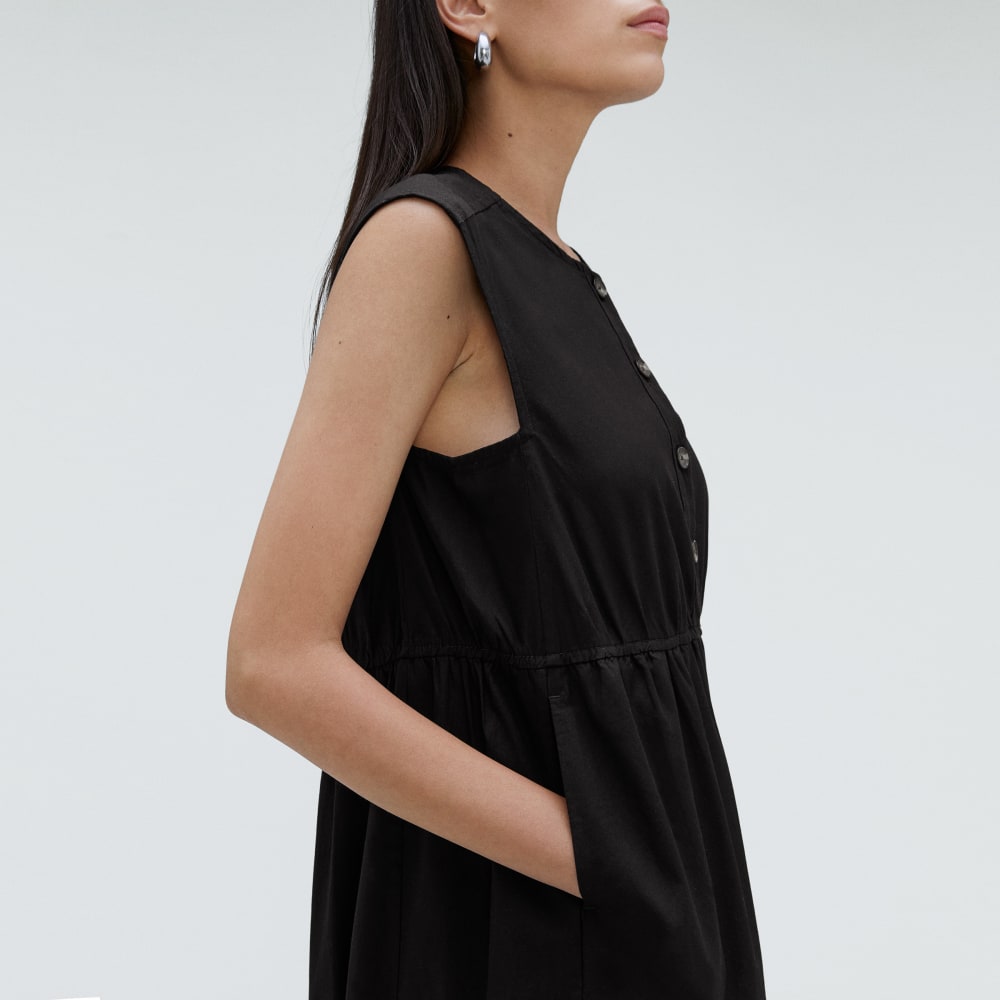 The Tiered Midi Dress | Black