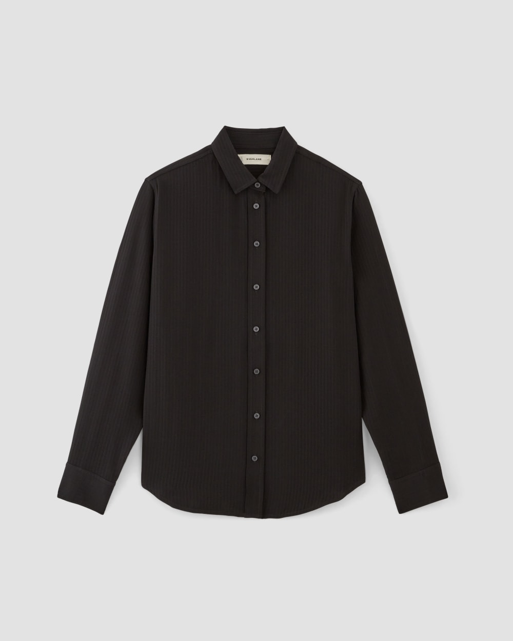 The City Stripe Relaxed Shirt | Black