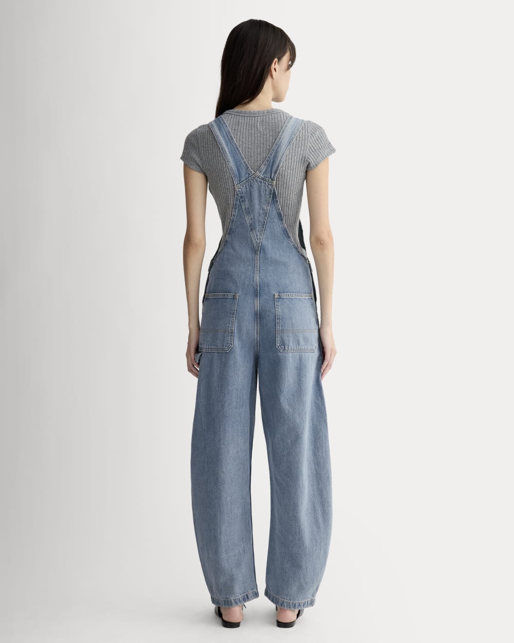 The Curve Overall | Light Indigo