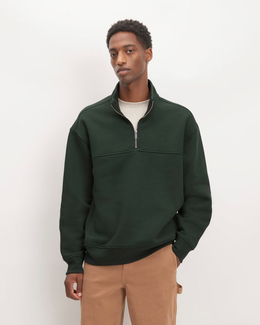 The ReTrack Fleece Half-Zip | Scarab