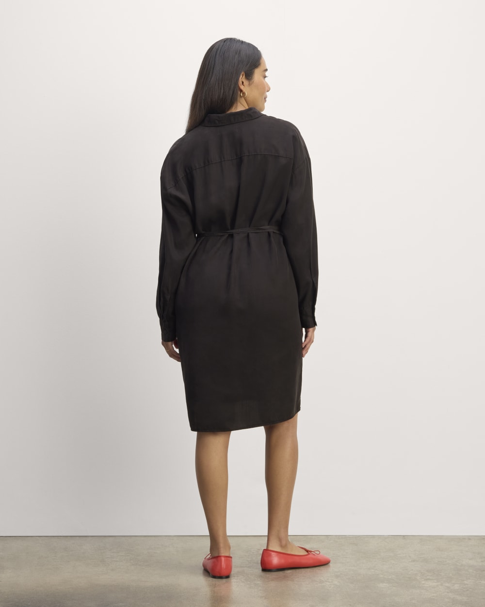 The Must-Have Shirtdress in Butterlite | Black