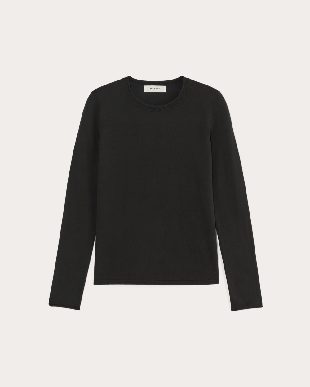 The Crew in Cotton Cashmere | Black