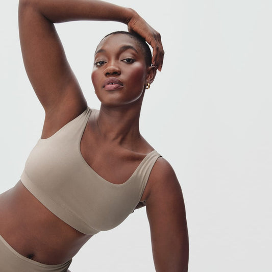 The Cotton Tank Bra | Burnt Sugar