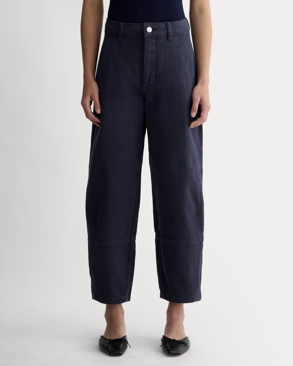 The Utility Barrel Pant | Navy | Tall