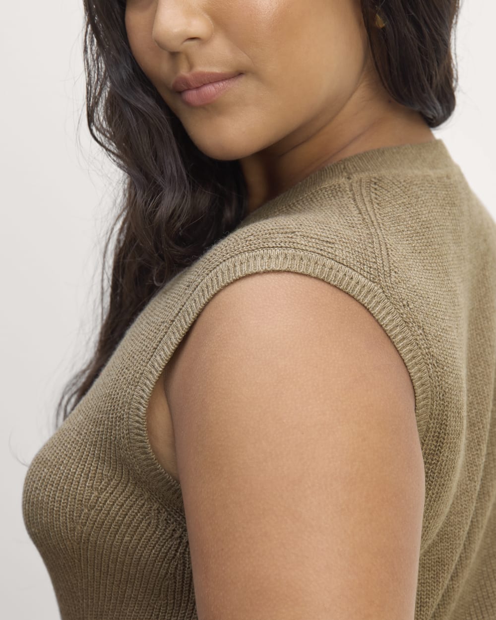 The Midi Dress in Everyday Cotton | Heather Taupe