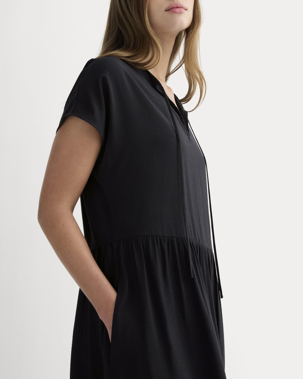 The Midi Dress in SoftLuxe | Black