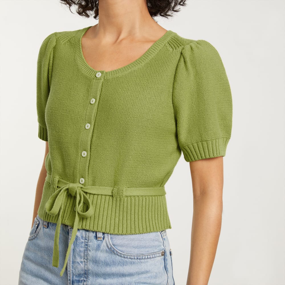 The Puff Sleeve Sweater Top | Pepper