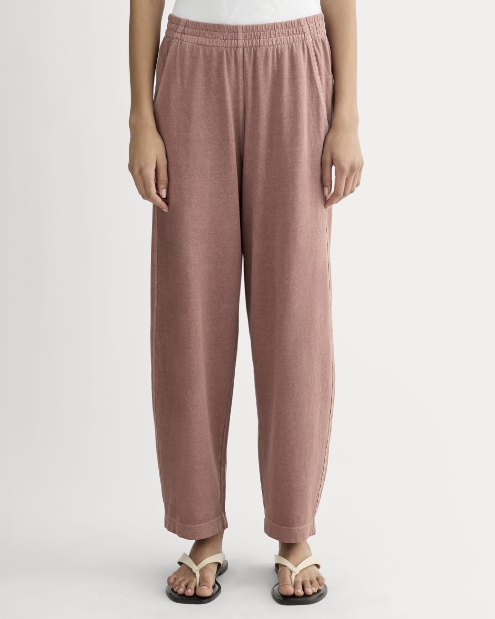 The Off-Duty Barrel Pant | Brown Garment Dye