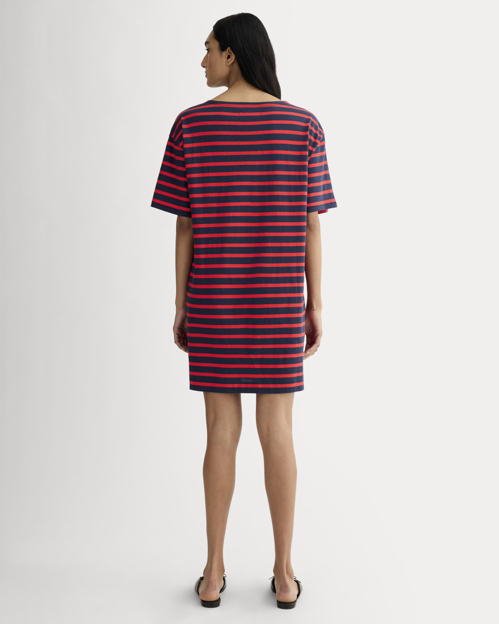 The Mariner Dress | Navy / Classic Red
