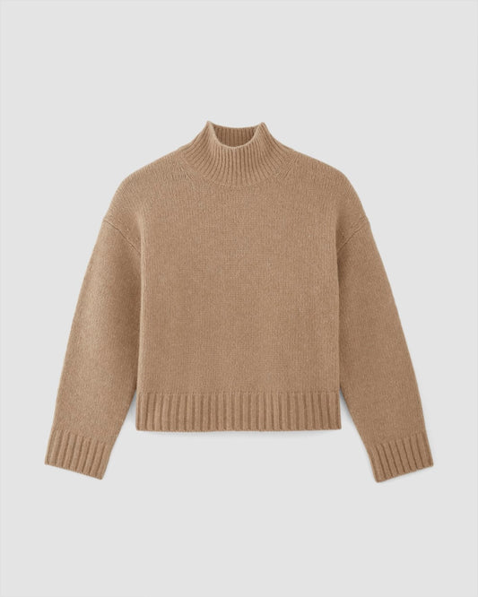 The Cloud Oversized Turtleneck | Tiger's Eye