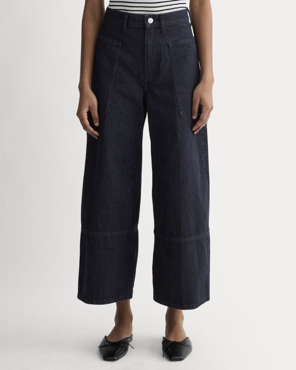 The Way-High® Gardener Cropped Jean | Dark Rinse