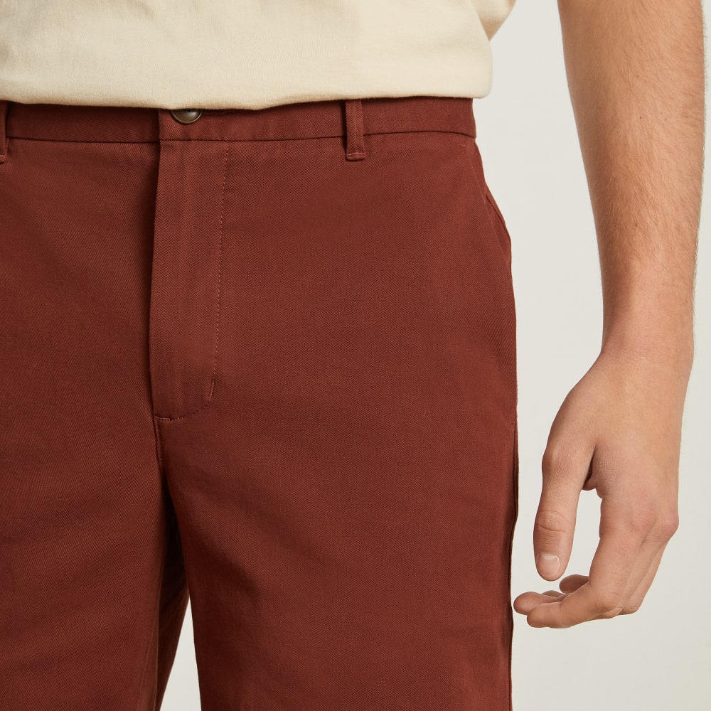 The 9 Slim-Fit Performance Chino Short | Hickory
