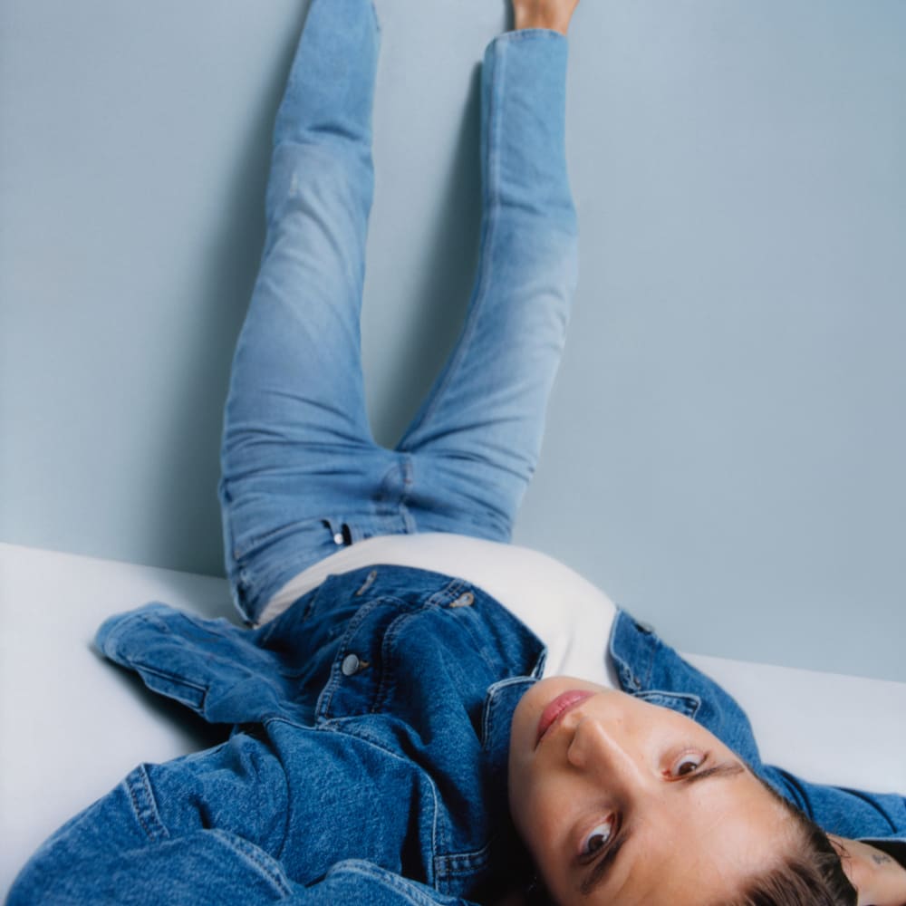 The Rigid Slouch Jean | Vintage Sky Blue | 27.5” Inseam