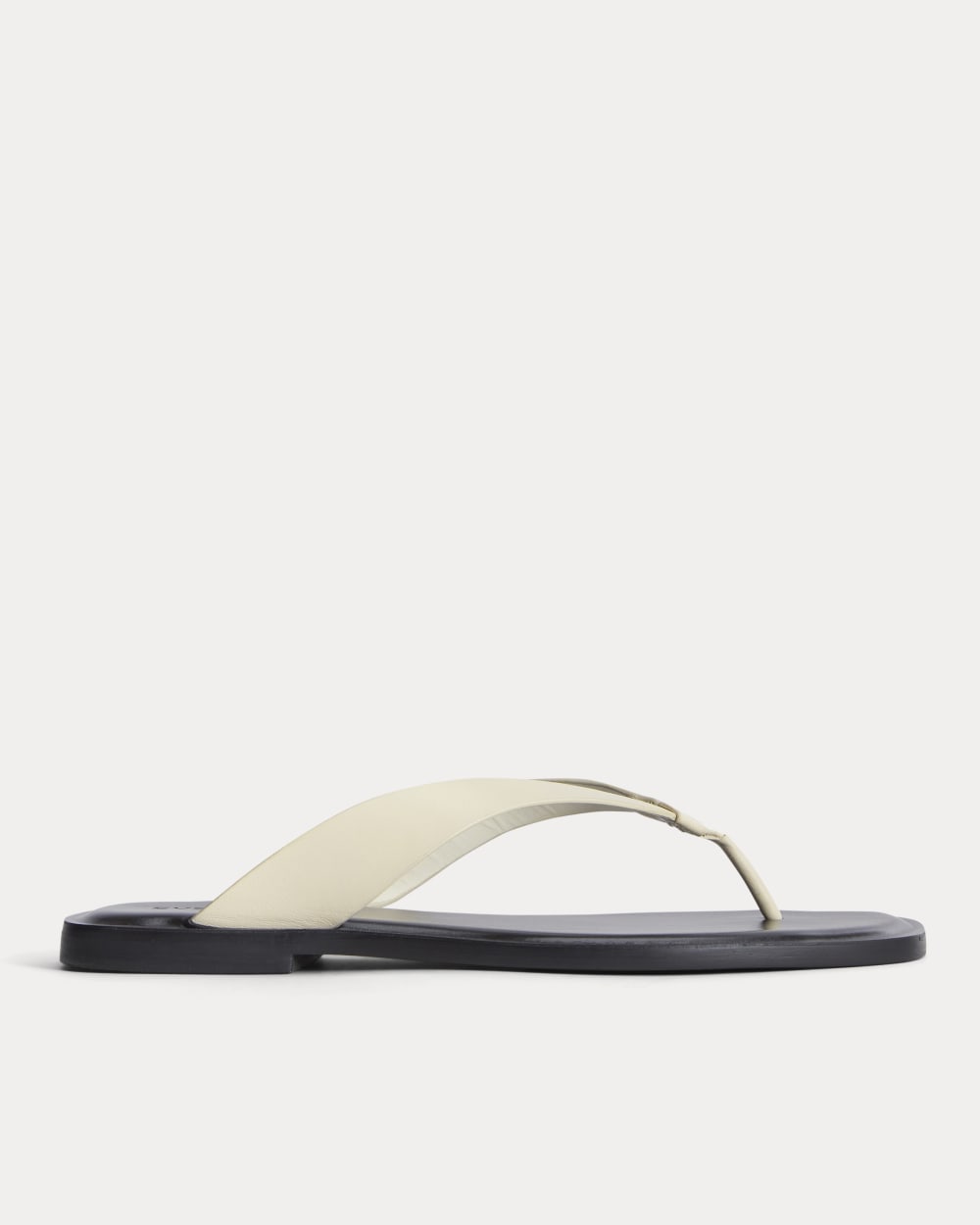 The Leather Flip Flop | Canvas