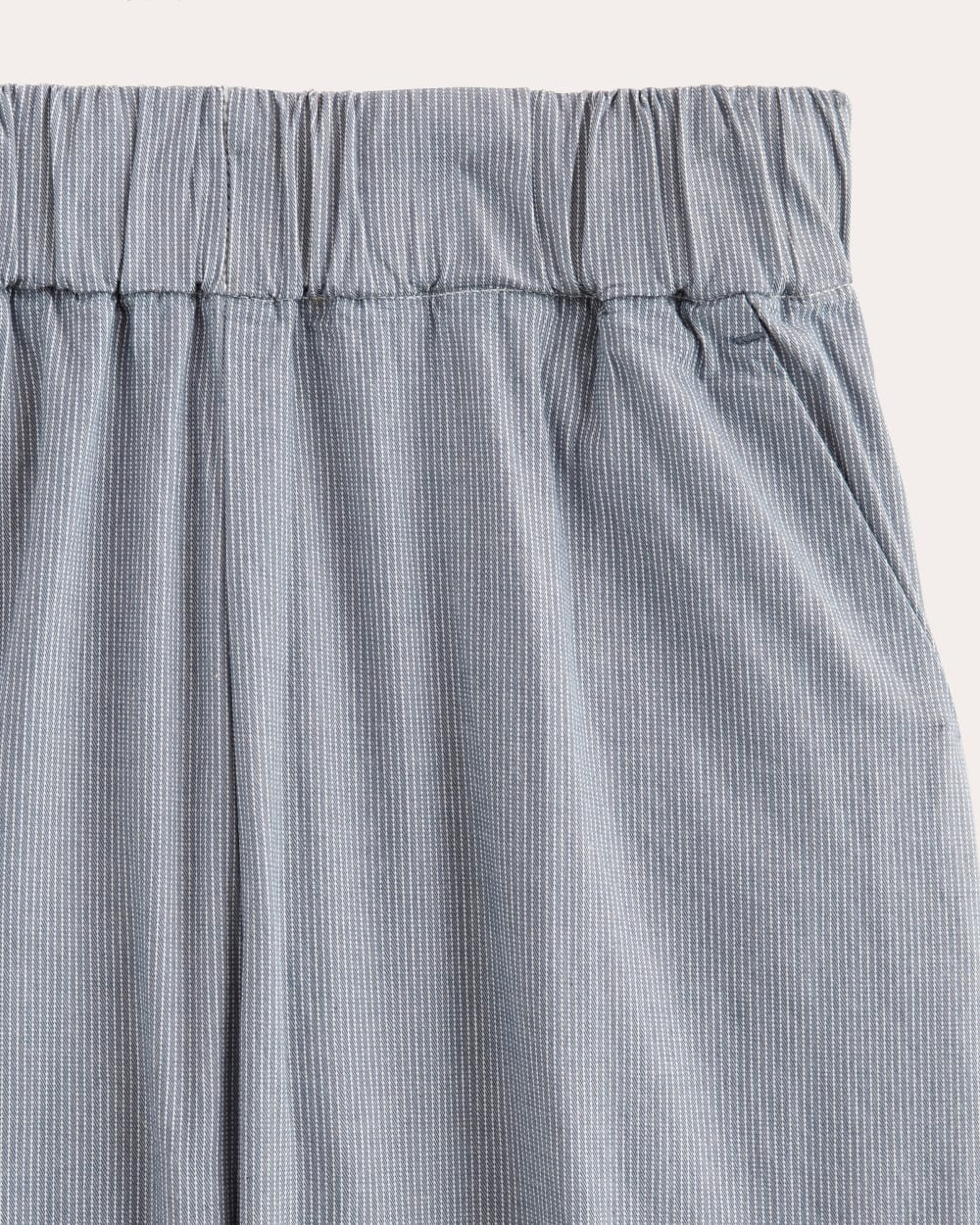 The Easy Pant | Dark Denim Pinstripe