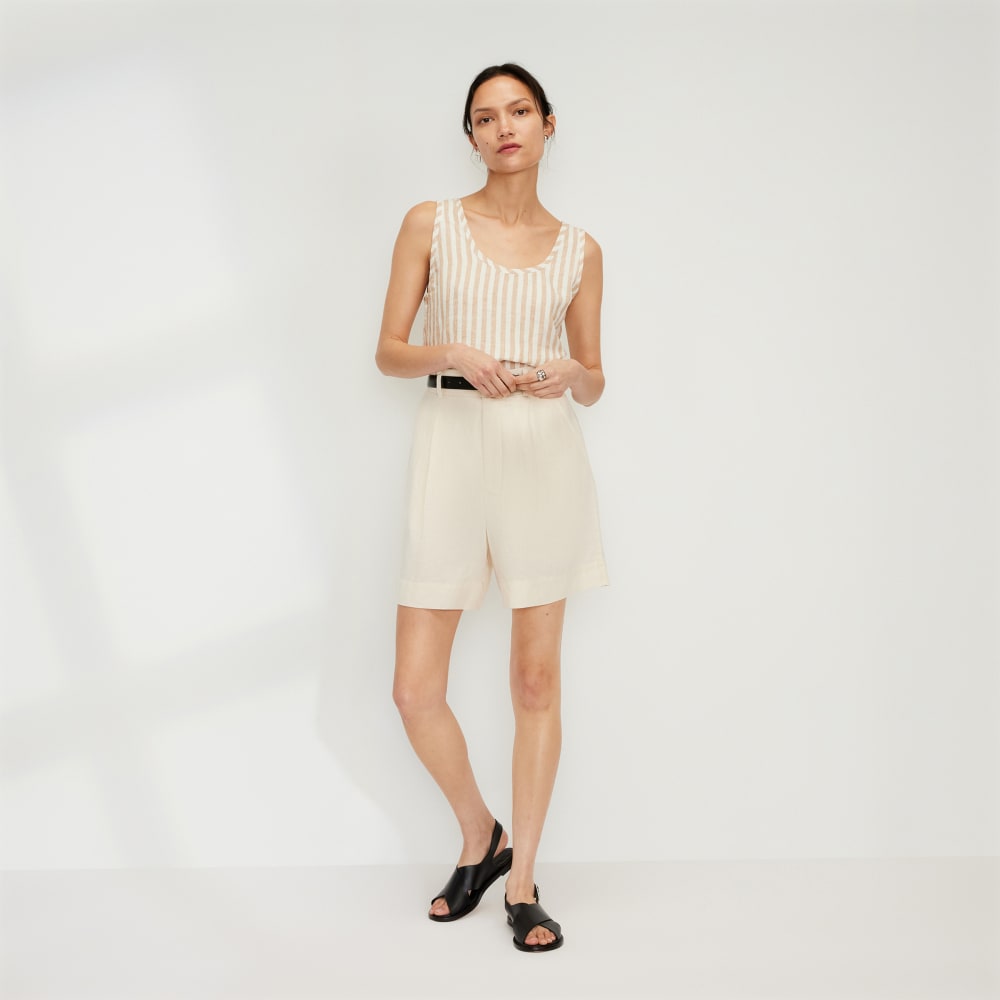 The Linen Way-High® Drape Short | Canvas