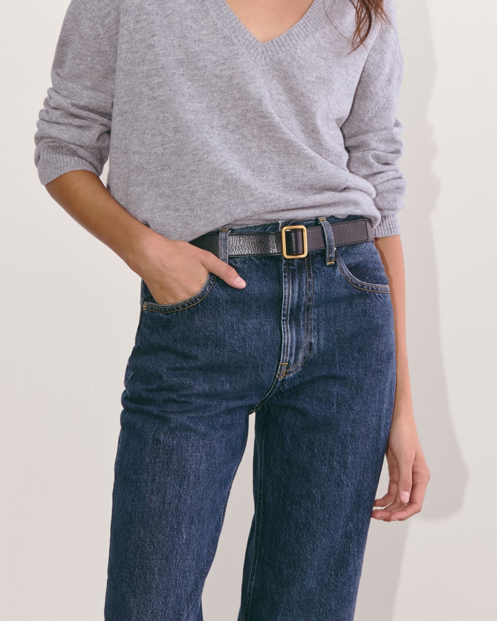 The Cheeky Straight Jean | Indigo