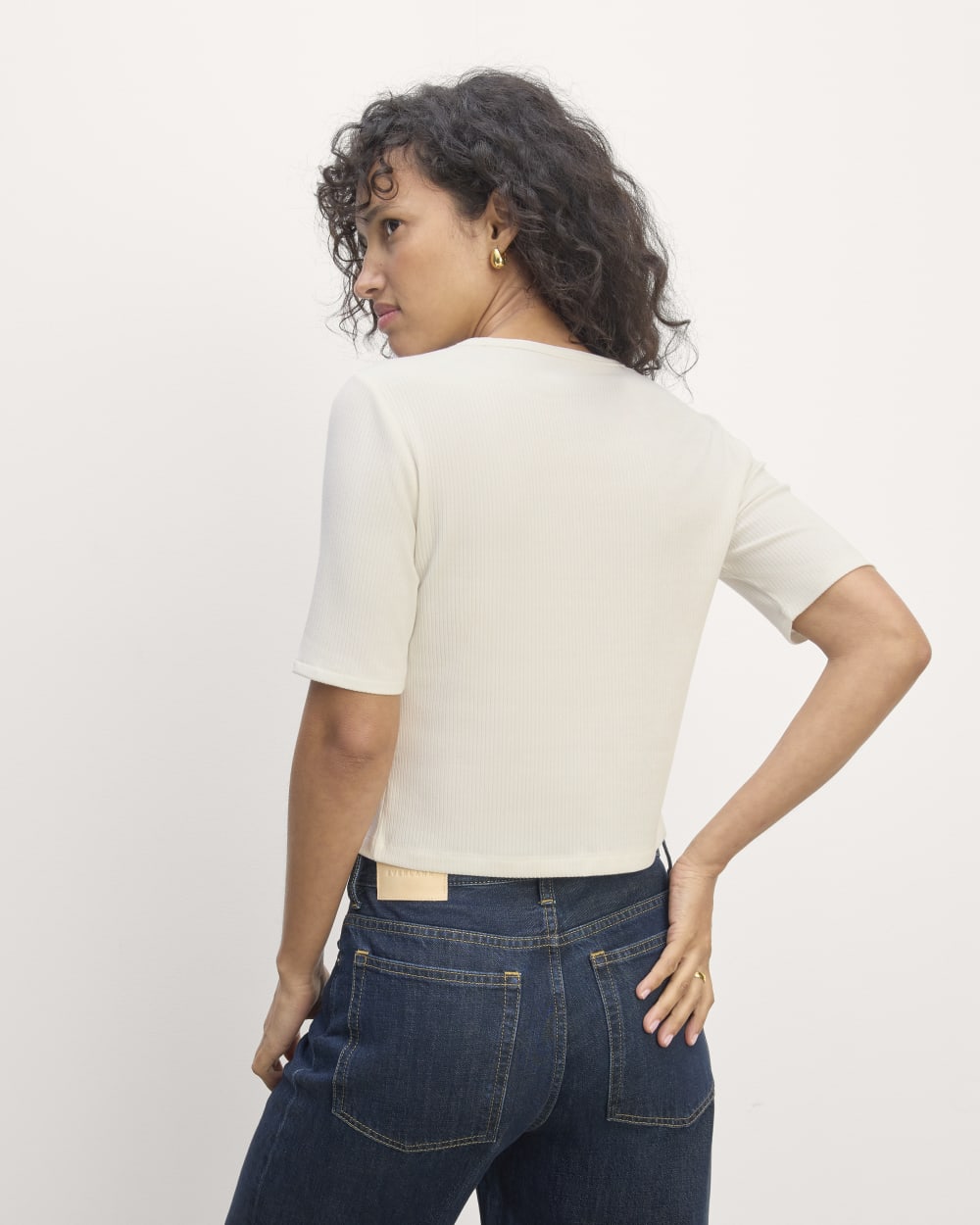 The Shimmy Tee | Bone