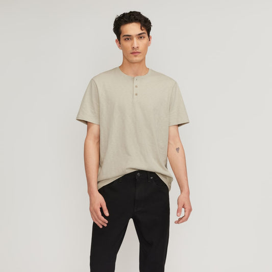 The Cotton Slub Henley | Pelican