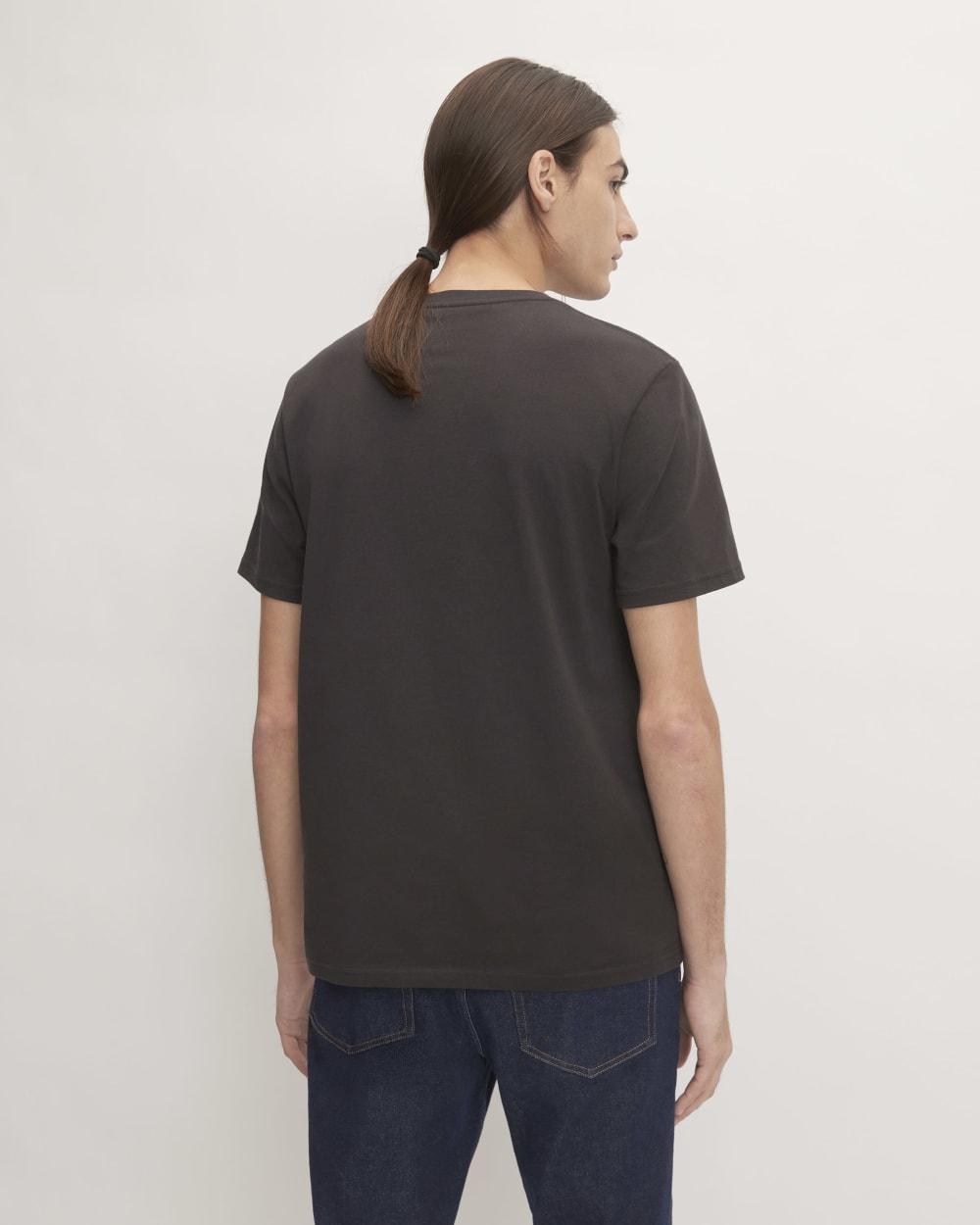 The Organic Cotton V-Neck Tee | Black