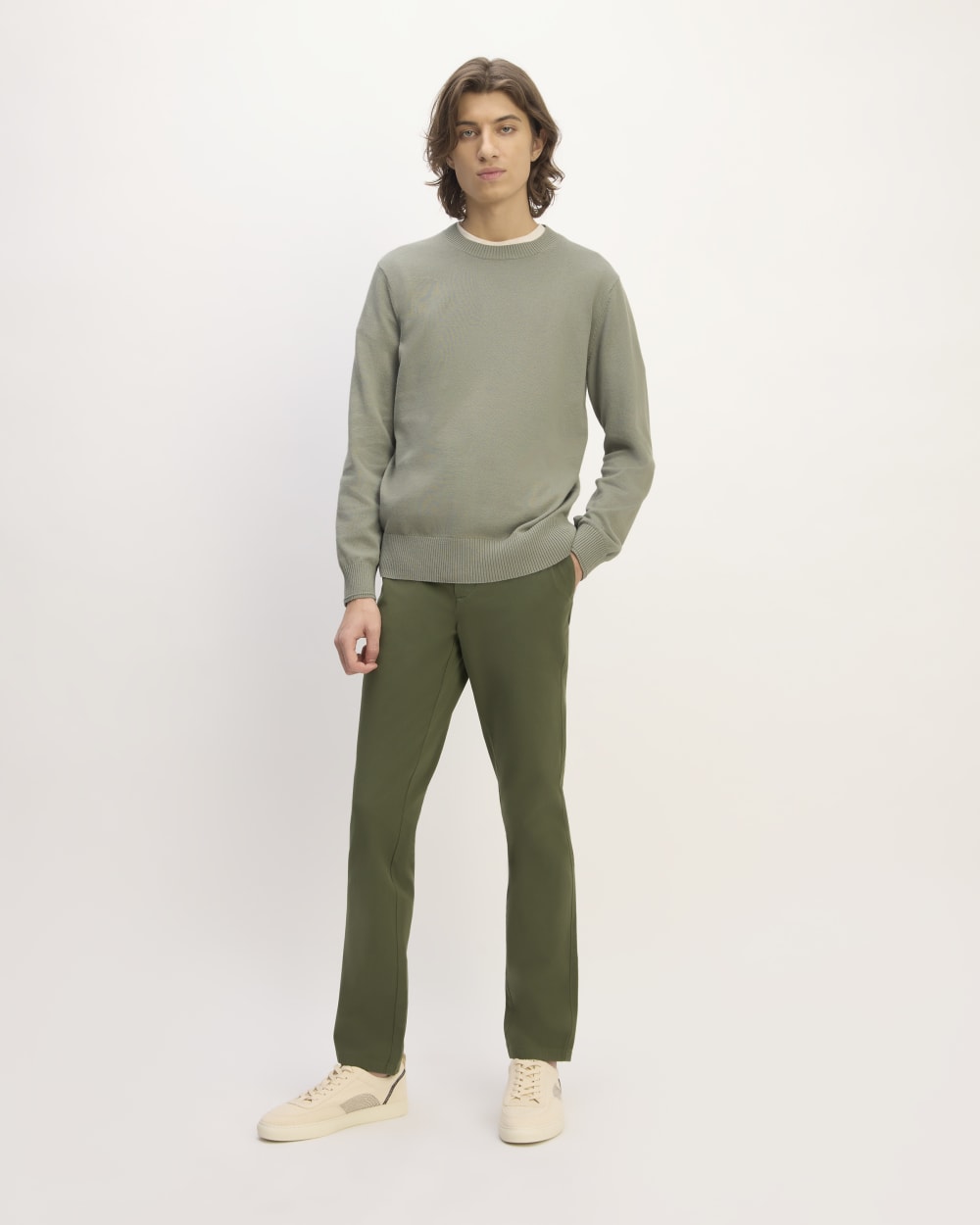 The No-Sweat Sweater | Uniform | Sage Green