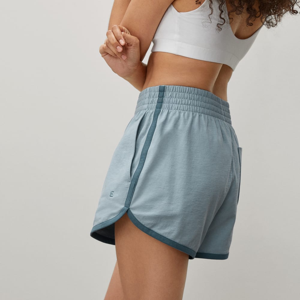 The Retro Jersey Short | Mazarine Blue
