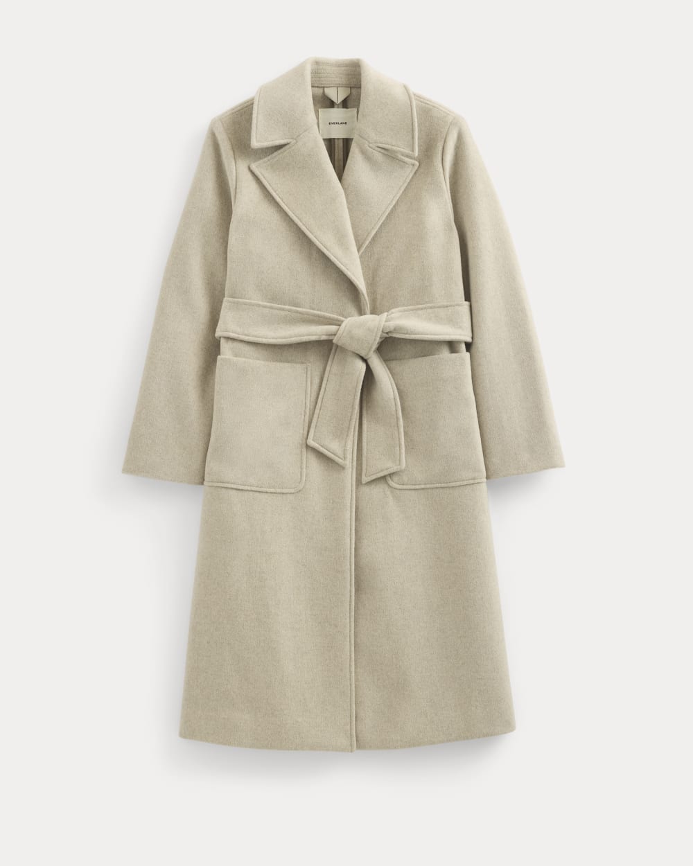ReWool Belted Blanket Coat | Heather Wheat