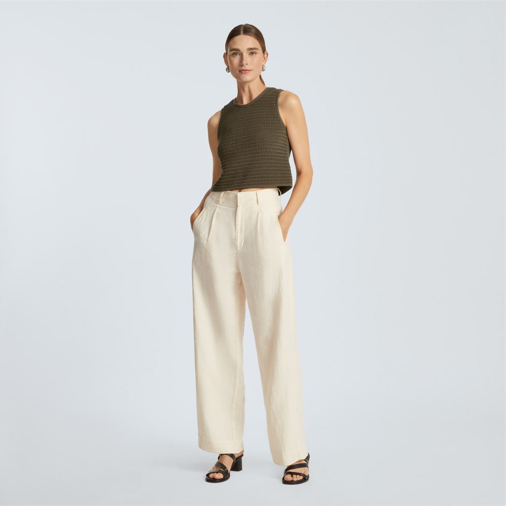 The Crochet Knit Cami | Beech